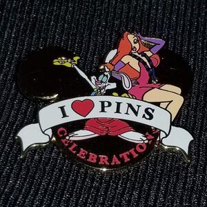 Disney Jessica Rabbit Pin LE 1000 I Heart Pins Love Trading Celebration Roger